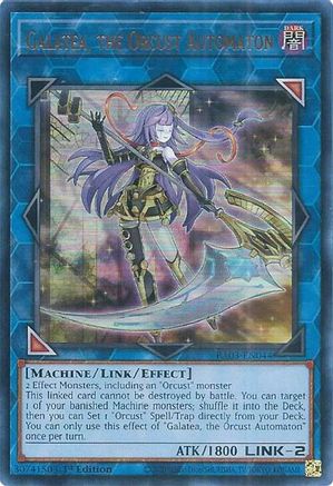 Galatea, the Orcust Automaton (UR) (RA03-EN044) - Quarter Century Bonanza 1st Edition - Premium Yugioh Single from Konami - Just $0.25! Shop now at Game Crave Tournament Store