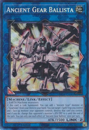 Ancient Gear Ballista (PCR) (RA03-EN046) - Quarter Century Bonanza 1st Edition - Premium Yugioh Single from Konami - Just $0.19! Shop now at Game Crave Tournament Store
