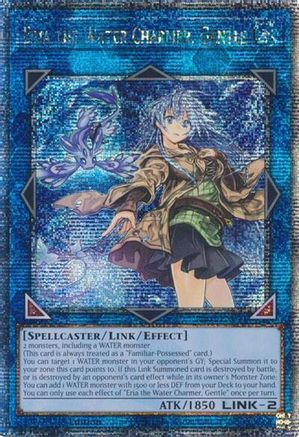 Eria the Water Charmer, Gentle (Quarter Century Secret Rare) (RA03-EN047) - Quarter Century Bonanza 1st Edition - Premium Yugioh Single from Konami - Just $8.77! Shop now at Game Crave Tournament Store