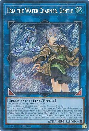 Eria the Water Charmer, Gentle (Secret Rare) (RA03-EN047) - Quarter Century Bonanza 1st Edition - Premium Yugioh Single from Konami - Just $0.25! Shop now at Game Crave Tournament Store