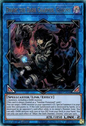 Dharc the Dark Charmer, Gloomy (PUR) (RA03-EN048) - Quarter Century Bonanza 1st Edition - Premium Yugioh Single from Konami - Just $2.34! Shop now at Game Crave Tournament Store