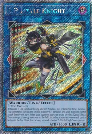 S:P Little Knight (Platinum Secret Rare) (RA03-EN049) - Quarter Century Bonanza 1st Edition - Premium Yugioh Single from Konami - Just $18.52! Shop now at Game Crave Tournament Store