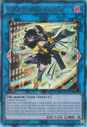 S:P Little Knight (PUR) (RA03-EN049) - Quarter Century Bonanza 1st Edition - Premium Yugioh Single from Konami - Just $11.27! Shop now at Game Crave Tournament Store