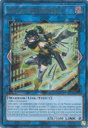 S:P Little Knight (UR) (RA03-EN049) - Quarter Century Bonanza 1st Edition - Premium Yugioh Single from Konami - Just $8.32! Shop now at Game Crave Tournament Store