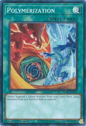 Polymerization (B) (HERO Art) (RA03-EN051) - Quarter Century Bonanza 1st Edition - Premium Yugioh Single from Konami - Just $0.29! Shop now at Game Crave Tournament Store