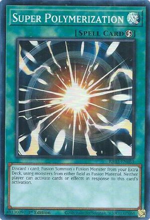 Super Polymerization (RA03-EN053) - Quarter Century Bonanza 1st Edition - Premium Yugioh Single from Konami - Just $2.22! Shop now at Game Crave Tournament Store