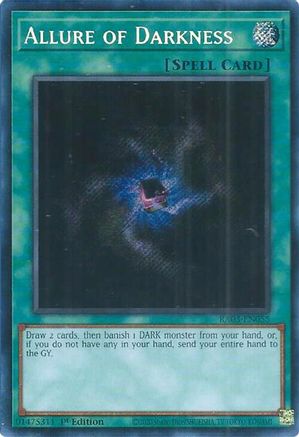 Allure of Darkness (Secret Rare) (RA03-EN055) - Quarter Century Bonanza 1st Edition - Premium Yugioh Single from Konami - Just $1.10! Shop now at Game Crave Tournament Store