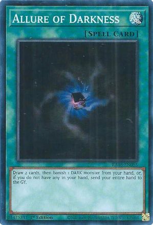 Allure of Darkness (RA03-EN055) - Quarter Century Bonanza 1st Edition - Premium Yugioh Single from Konami - Just $0.25! Shop now at Game Crave Tournament Store