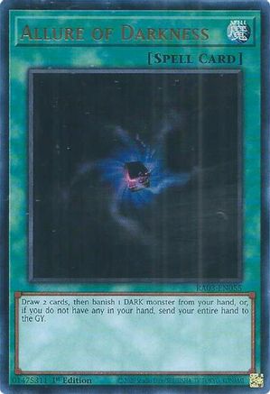 Allure of Darkness (UR) (RA03-EN055) - Quarter Century Bonanza 1st Edition - Premium Yugioh Single from Konami - Just $0.25! Shop now at Game Crave Tournament Store