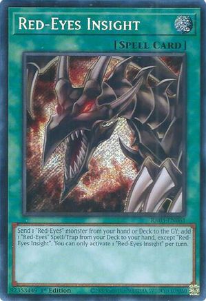 Red-Eyes Insight (Secret Rare) (RA03-EN061) - Quarter Century Bonanza 1st Edition - Premium Yugioh Single from Konami - Just $0.39! Shop now at Game Crave Tournament Store
