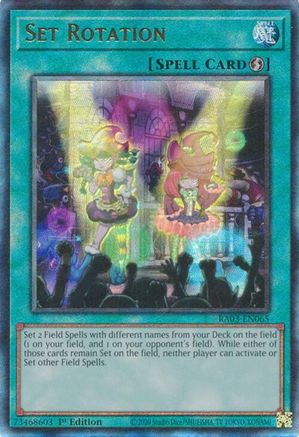 Set Rotation (PUR) (RA03-EN065) - Quarter Century Bonanza 1st Edition - Premium Yugioh Single from Konami - Just $0.25! Shop now at Game Crave Tournament Store