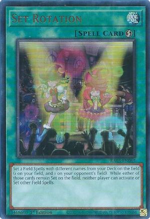 Set Rotation (UR) (RA03-EN065) - Quarter Century Bonanza 1st Edition - Premium Yugioh Single from Konami - Just $0.25! Shop now at Game Crave Tournament Store