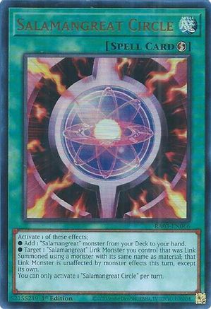 Salamangreat Circle (UR) (RA03-EN066) - Quarter Century Bonanza 1st Edition - Premium Yugioh Single from Konami - Just $0.25! Shop now at Game Crave Tournament Store