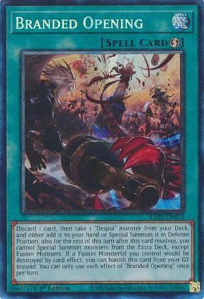 Branded Opening (PCR) (RA03-EN070) - Quarter Century Bonanza 1st Edition - Premium Yugioh Single from Konami - Just $0.36! Shop now at Game Crave Tournament Store