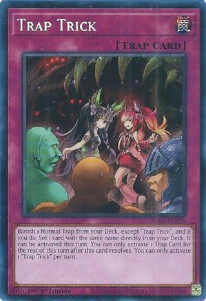 Trap Trick (Secret Rare) (RA03-EN078) - Quarter Century Bonanza 1st Edition - Premium Yugioh Single from Konami - Just $0.25! Shop now at Game Crave Tournament Store