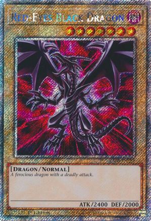 Red-Eyes Black Dragon (Platinum Secret Rare) (RA03-EN081) - Quarter Century Bonanza 1st Edition - Premium Yugioh Single from Konami - Just $3.98! Shop now at Game Crave Tournament Store