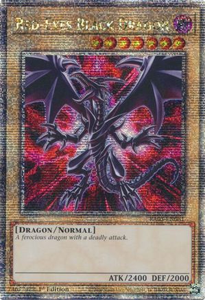 Red-Eyes Black Dragon (Quarter Century Secret Rare) (RA03-EN081) - Quarter Century Bonanza 1st Edition - Premium Yugioh Single from Konami - Just $37.66! Shop now at Game Crave Tournament Store