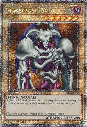 Summoned Skull (Quarter Century Secret Rare) (RA03-EN086) - Quarter Century Bonanza 1st Edition - Premium Yugioh Single from Konami - Just $73.94! Shop now at Game Crave Tournament Store