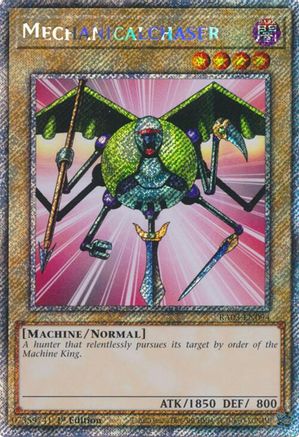 Mechanicalchaser (Platinum Secret Rare) (RA03-EN094) - Quarter Century Bonanza 1st Edition - Premium Yugioh Single from Konami - Just $0.50! Shop now at Game Crave Tournament Store