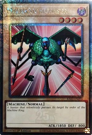 Mechanicalchaser (Quarter Century Secret Rare) (RA03-EN094) - Quarter Century Bonanza 1st Edition - Premium Yugioh Single from Konami - Just $7.36! Shop now at Game Crave Tournament Store