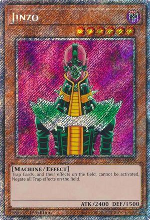 Jinzo (Platinum Secret Rare) (RA03-EN099) - Quarter Century Bonanza 1st Edition - Premium Yugioh Single from Konami - Just $3.93! Shop now at Game Crave Tournament Store