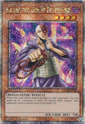 Kycoo the Ghost Destroyer (Quarter Century Secret Rare) (RA03-EN110) - Quarter Century Bonanza 1st Edition - Premium Yugioh Single from Konami - Just $20.39! Shop now at Game Crave Tournament Store