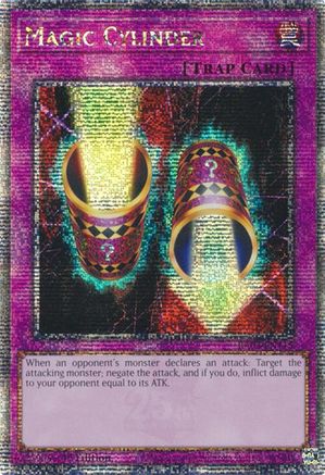 Magic Cylinder (Quarter Century Secret Rare) (RA03-EN115) - Quarter Century Bonanza 1st Edition - Premium Yugioh Single from Konami - Just $10.02! Shop now at Game Crave Tournament Store