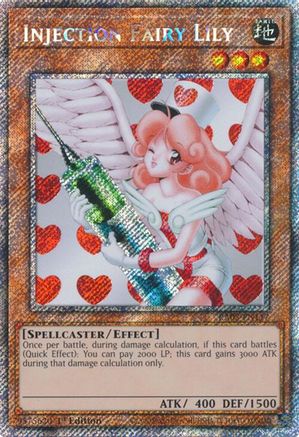 Injection Fairy Lily (Platinum Secret Rare) (RA03-EN117) - Quarter Century Bonanza 1st Edition - Premium Yugioh Single from Konami - Just $1.70! Shop now at Game Crave Tournament Store