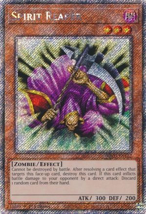 Spirit Reaper (Platinum Secret Rare) (RA03-EN122) - Quarter Century Bonanza 1st Edition - Premium Yugioh Single from Konami - Just $1.11! Shop now at Game Crave Tournament Store