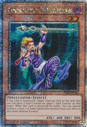 Apprentice Magician (Quarter Century Secret Rare) (RA03-EN124) - Quarter Century Bonanza 1st Edition - Premium Yugioh Single from Konami - Just $2.30! Shop now at Game Crave Tournament Store