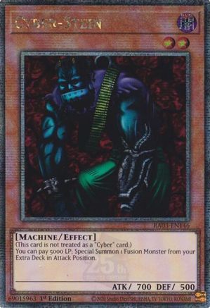 Cyber-Stein (Quarter Century Secret Rare) (RA03-EN146) - Quarter Century Bonanza 1st Edition - Premium Yugioh Single from Konami - Just $11.74! Shop now at Game Crave Tournament Store