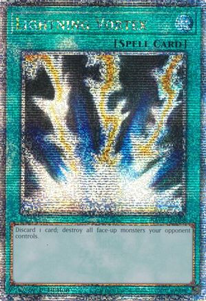 Lightning Vortex (Quarter Century Secret Rare) (RA03-EN148) - Quarter Century Bonanza 1st Edition - Premium Yugioh Single from Konami - Just $13.41! Shop now at Game Crave Tournament Store