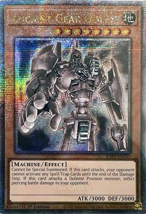 Ancient Gear Golem (Quarter Century Secret Rare) (RA03-EN151) - Quarter Century Bonanza 1st Edition - Premium Yugioh Single from Konami - Just $13.54! Shop now at Game Crave Tournament Store