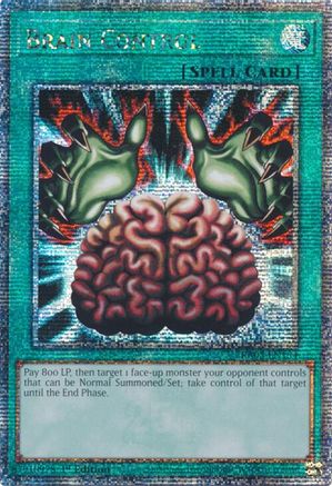 Brain Control (Quarter Century Secret Rare) (RA03-EN154) - Quarter Century Bonanza 1st Edition - Premium Yugioh Single from Konami - Just $20.65! Shop now at Game Crave Tournament Store