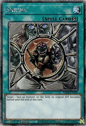 Shrink (Platinum Secret Rare) (RA03-EN162) - Quarter Century Bonanza 1st Edition - Premium Yugioh Single from Konami - Just $0.31! Shop now at Game Crave Tournament Store