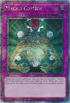 Macro Cosmos (Quarter Century Secret Rare) (RA03-EN164) - Quarter Century Bonanza 1st Edition - Premium Yugioh Single from Konami - Just $7.98! Shop now at Game Crave Tournament Store