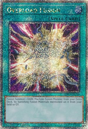 Overload Fusion (Quarter Century Secret Rare) (RA03-EN169) - Quarter Century Bonanza 1st Edition - Premium Yugioh Single from Konami - Just $4.96! Shop now at Game Crave Tournament Store