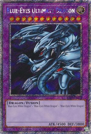 Blue-Eyes Ultimate Dragon (Platinum Secret Rare) (RA03-EN178) - Quarter Century Bonanza 1st Edition - Premium Yugioh Single from Konami - Just $3.14! Shop now at Game Crave Tournament Store
