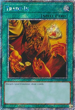 Trade-In (Platinum Secret Rare) (RA03-EN188) - Quarter Century Bonanza 1st Edition - Premium Yugioh Single from Konami - Just $1.86! Shop now at Game Crave Tournament Store