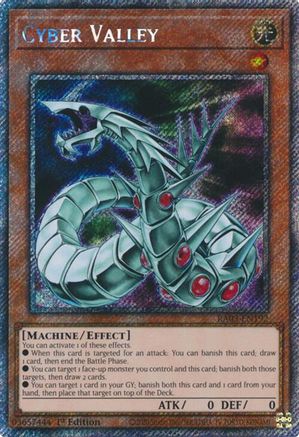 Cyber Valley (Platinum Secret Rare) (RA03-EN192) - Quarter Century Bonanza 1st Edition - Premium Yugioh Single from Konami - Just $0.87! Shop now at Game Crave Tournament Store