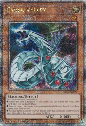 Cyber Valley (Quarter Century Secret Rare) (RA03-EN192) - Quarter Century Bonanza 1st Edition - Premium Yugioh Single from Konami - Just $9.58! Shop now at Game Crave Tournament Store