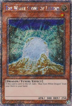 The White Stone of Legend (Platinum Secret Rare) (RA03-EN208) - Quarter Century Bonanza 1st Edition - Premium Yugioh Single from Konami - Just $0.76! Shop now at Game Crave Tournament Store