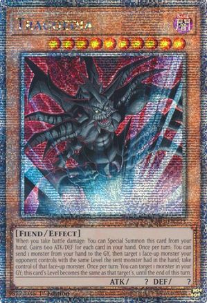 Tragoedia (Quarter Century Secret Rare) (RA03-EN223) - Quarter Century Bonanza 1st Edition - Premium Yugioh Single from Konami - Just $8.74! Shop now at Game Crave Tournament Store