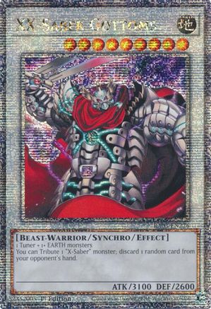 XX-Saber Gottoms (Quarter Century Secret Rare) (RA03-EN226) - Quarter Century Bonanza 1st Edition - Premium Yugioh Single from Konami - Just $6.02! Shop now at Game Crave Tournament Store