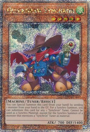 Quickdraw Synchron (Quarter Century Secret Rare) (RA03-EN228) - Quarter Century Bonanza 1st Edition - Premium Yugioh Single from Konami - Just $8.94! Shop now at Game Crave Tournament Store