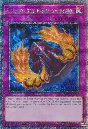 Horn of the Phantom Beast (Quarter Century Secret Rare) (RA03-EN241) - Quarter Century Bonanza 1st Edition - Premium Yugioh Single from Konami - Just $1.32! Shop now at Game Crave Tournament Store