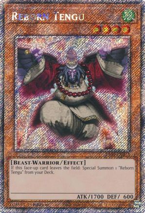 Reborn Tengu (Platinum Secret Rare) (RA03-EN251) - Quarter Century Bonanza 1st Edition - Premium Yugioh Single from Konami - Just $0.78! Shop now at Game Crave Tournament Store
