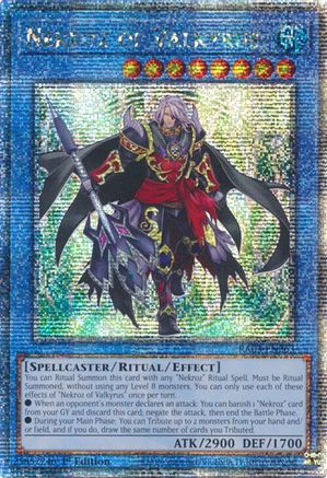 Nekroz of Valkyrus (Quarter Century Secret Rare) (RA03-EN263) - Quarter Century Bonanza 1st Edition - Premium Yugioh Single from Konami - Just $6.13! Shop now at Game Crave Tournament Store