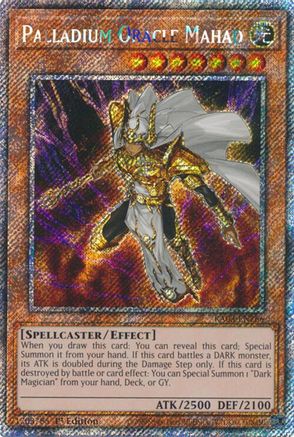 Palladium Oracle Mahad (Platinum Secret Rare) (RA03-EN266) - Quarter Century Bonanza 1st Edition - Premium Yugioh Single from Konami - Just $1.46! Shop now at Game Crave Tournament Store