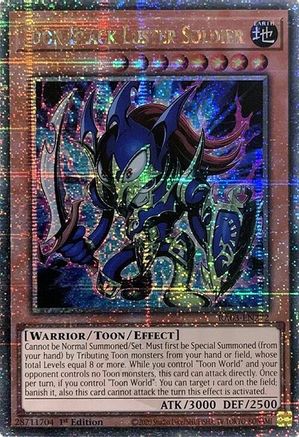 Toon Black Luster Soldier (Quarter Century Secret Rare) (RA03-EN272) - Quarter Century Bonanza 1st Edition - Premium Yugioh Single from Konami - Just $19.63! Shop now at Game Crave Tournament Store